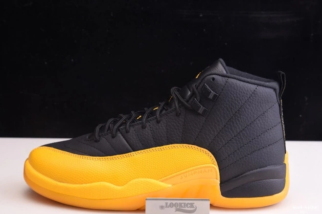 Gold Retro University 12 130690-070 Air Jordan Black 0812